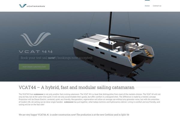 vcatamaran.com site used Avada Child Theme