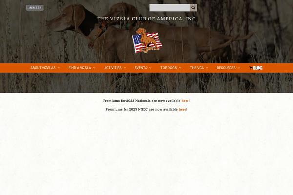 vcaweb.org site used Equestrian-child