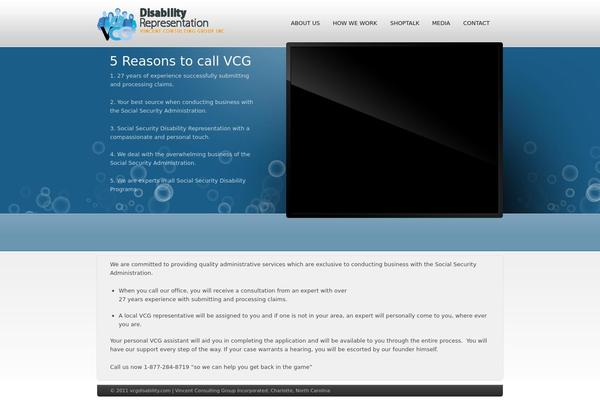 vcgdisability.com site used Nextelement