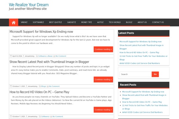 magazinestyle WordPress theme, websites list used magazinestyle theme magazinestyle theme websites examples