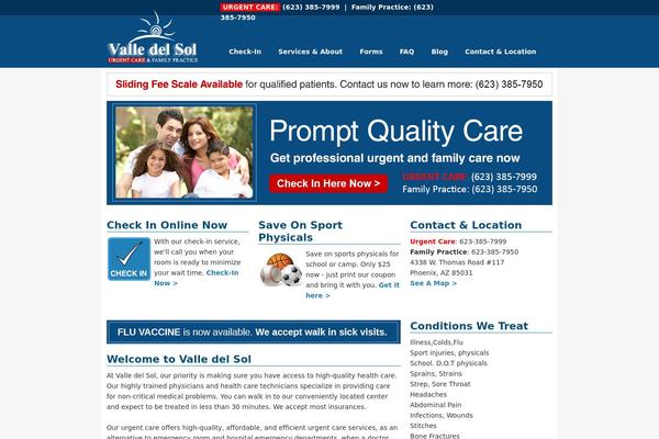 vdsurgentcare.com site used Cpm