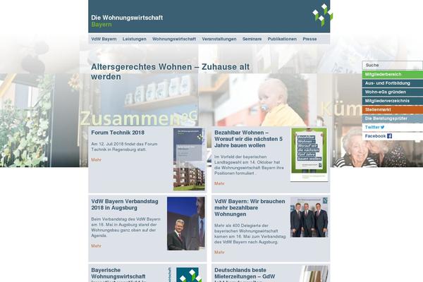 vdwbayern.de site used Wohwiwebcenter-vdwbayern
