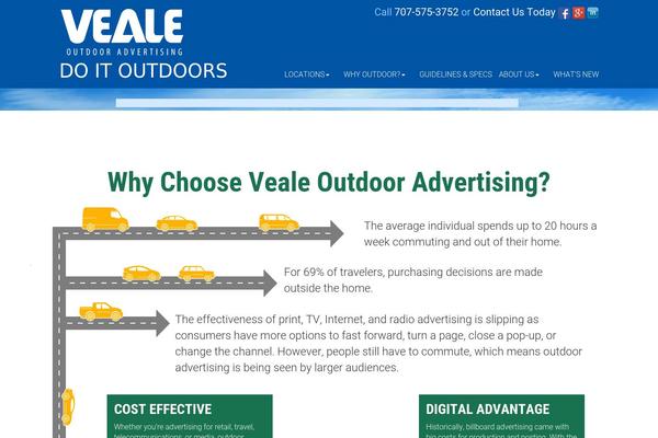 vealeoutdooradvertising.com site used Vealeoutdoor
