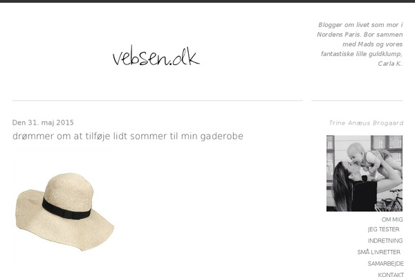vebsen.dk site used Vebsendk