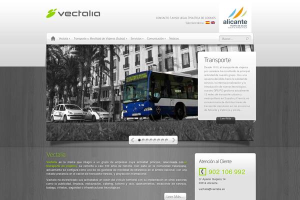 vectalia.es site used Am-adora-theme