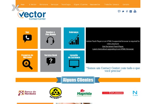 vectorcontactcenter.com.br site used Diretriz