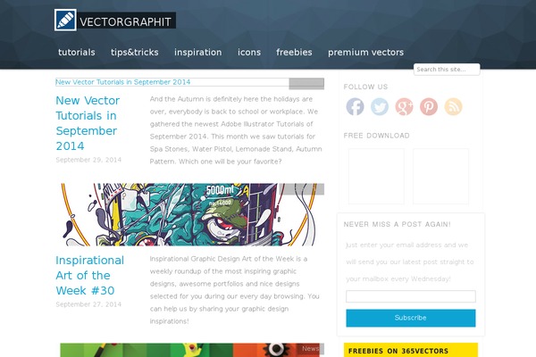 vectorgraphit.com site used Newslog-child