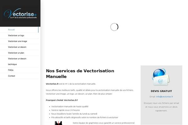 vectorise.fr site used Avada