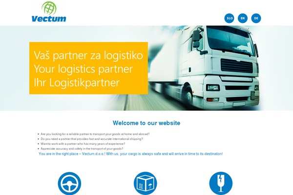 vectum-logistik.eu site used Ferrovin