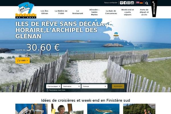 vedettes-odet.com site used Vedettes