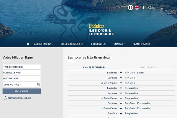vedettesilesdor.fr site used Vildor