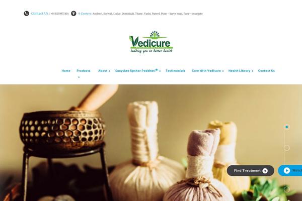 HolaMed theme site design template sample