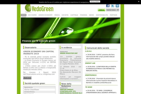 vedogreen.it site used Vedogreen
