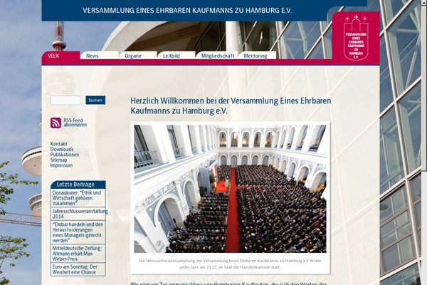 veek-hamburg.de site used Veektheme