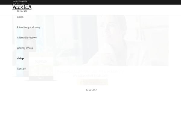 Impreza theme site design template sample