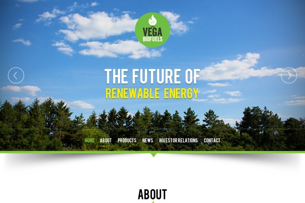 vegabiofuels.com site used Naturewptheme_v1.7