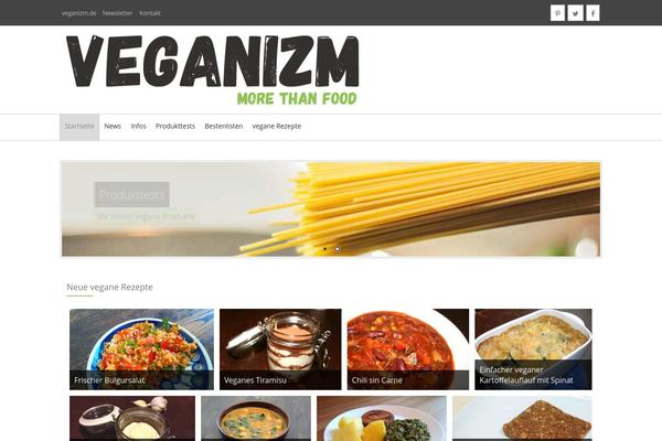 veganizm.de site used Protopress-pro