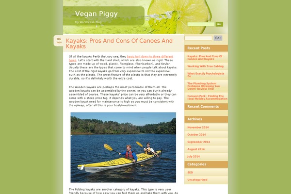 GeneratePress theme site design template sample