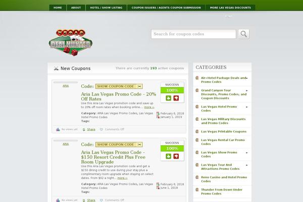 vegasdealhunter.com site used Nexter
