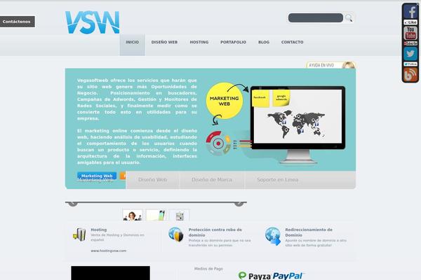 vegasoftweb.com site used Vsw