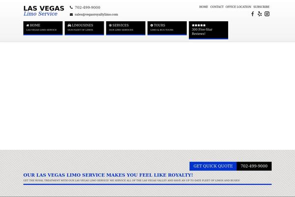 VegasRoyaltyLimo theme websites examples