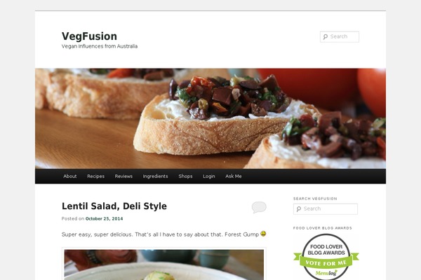 Twenty Eleven theme site design template sample