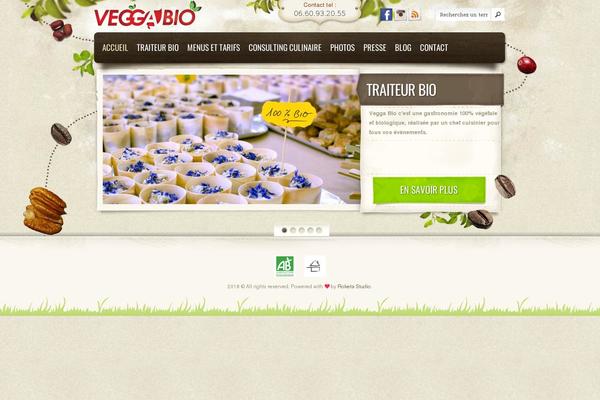 MyCuisine theme site design template sample