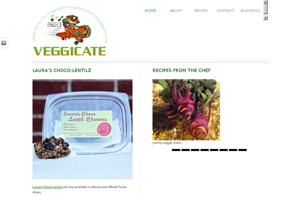 veggicate.com site used Theme1548