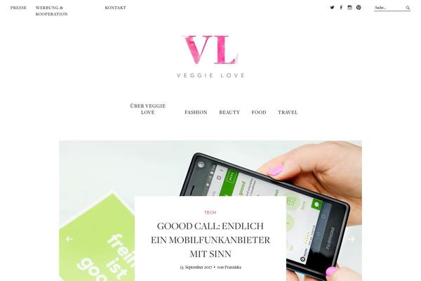 veggie-love.de site used Wetalove