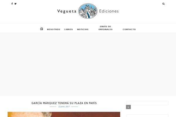 veguetaediciones.com site used Vegueta