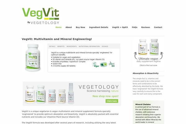 vegvit.com site used Mystile-1