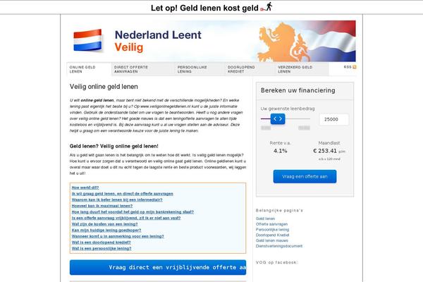 veiligonlinegeldlenen.nl site used Spa and Salon