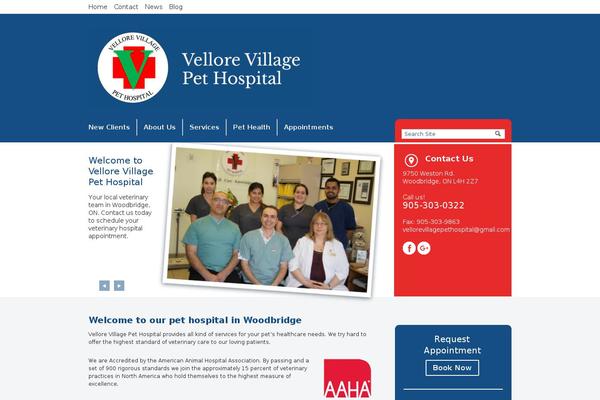 vellorevillagepethospital.com site used Lifelearn8