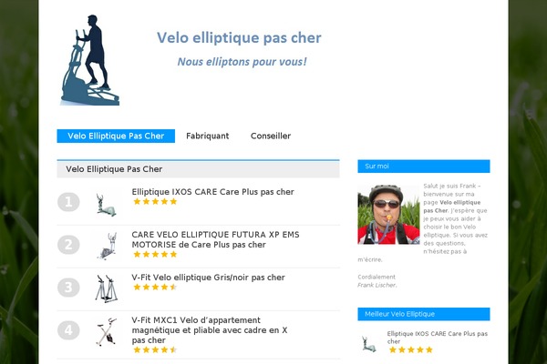 velo-elliptique-pas-cher.fr site used Gonzo-no-amazon