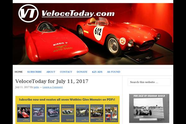 velocetoday.com site used Veloce