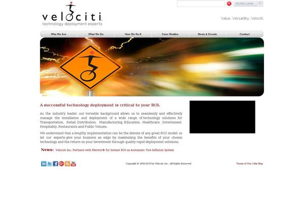 velociti.com site used Velociti