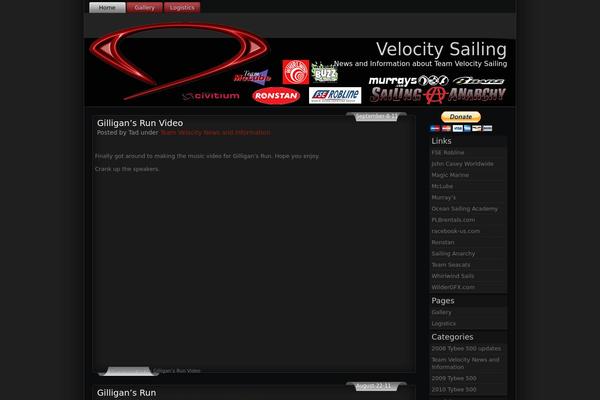velocitysailing.com site used Hotrod