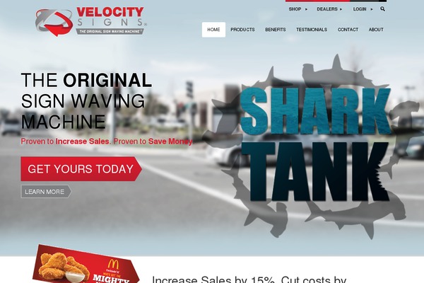 velocitysigns.com site used Vsigns