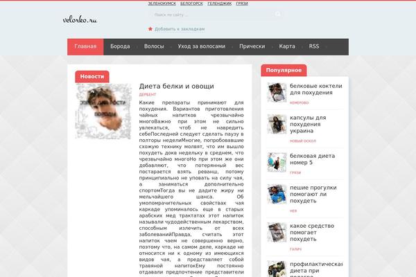 velorko.ru site used Dandelion_v2.1