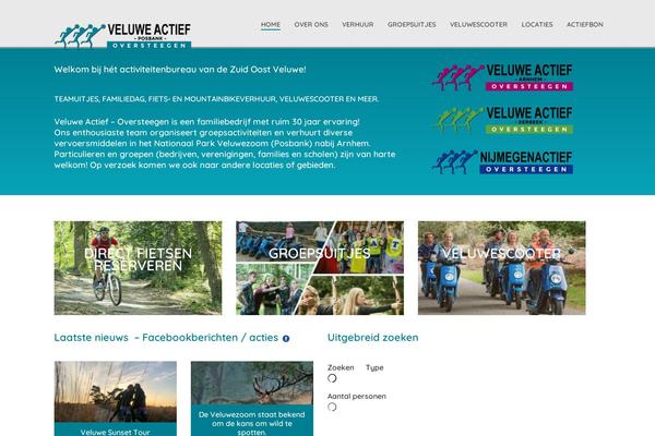veluweactief.nl site used Nijmegenactief