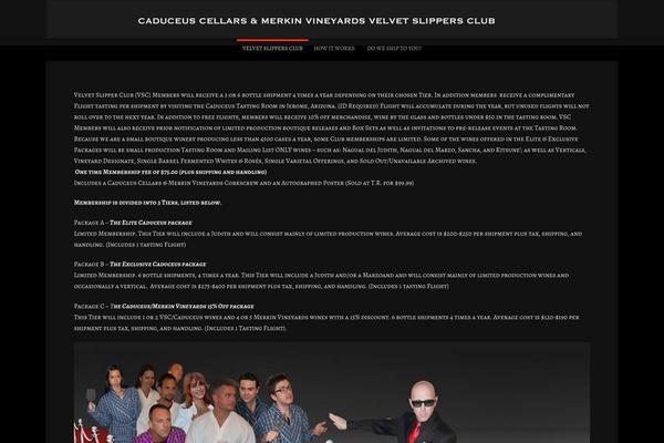 Site using Cornerstone plugin