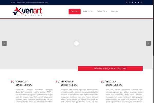 venartbiomedical.com site used BeTheme