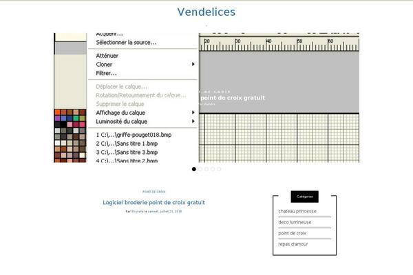 WP Portfolio theme site design template sample