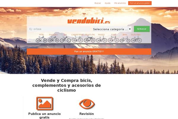 vendobici.es site used Marfel-marcket-theme