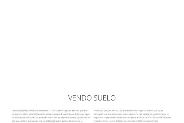 vendosuelo.com site used Vendosuelo