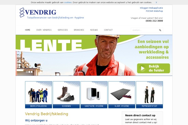 vendrig.nl site used Wp-vendrig