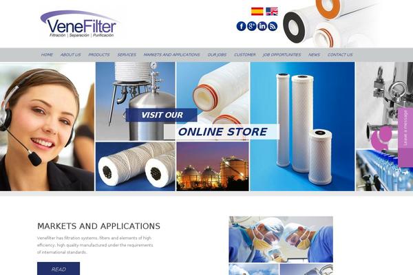 venefilter.com site used Venefilter