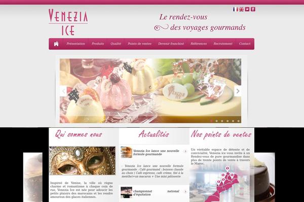 venezia-ice.com site used Venezia