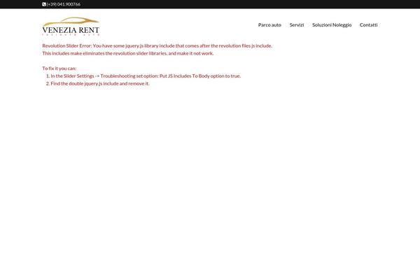 veneziarent.com site used Corlate