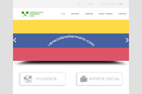 venezolanohermano.com site used The Leader